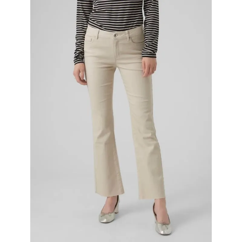 Pantalon chino slim co blend maron femme - Tommy Hilfiger | wimod