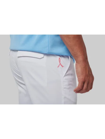 Pantalon de golf homme Ruban Rose déperlant et léger