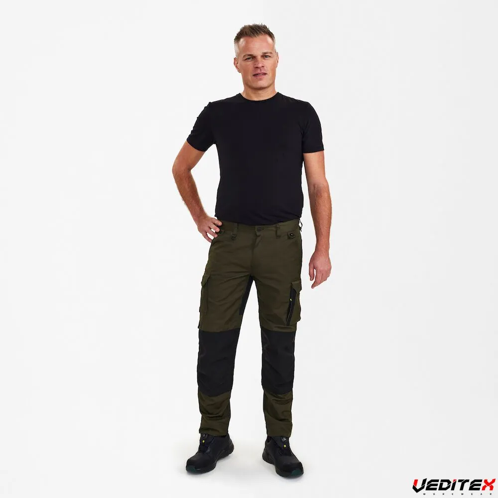 Pantalon de travail X-TREM avec stretch coupe ceintr&eacute;e