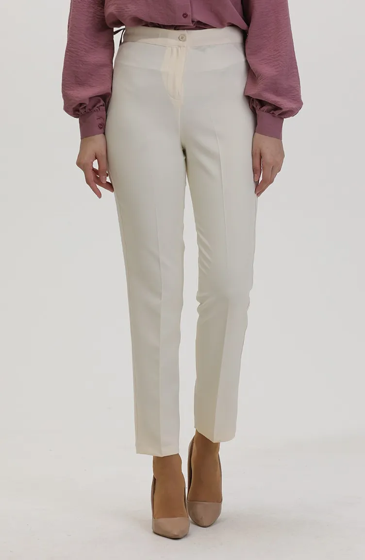 Pantalon Droit 1153-05 Crème 1153-05