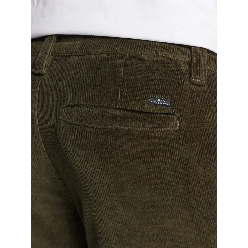 Pantalon effet velours vert homme - Blend | wimod