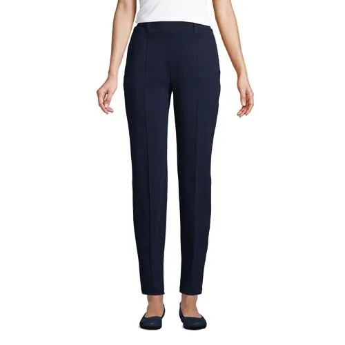 Pantalon Fuselé Sport Knit Taille Haute, Femme Stature Standard