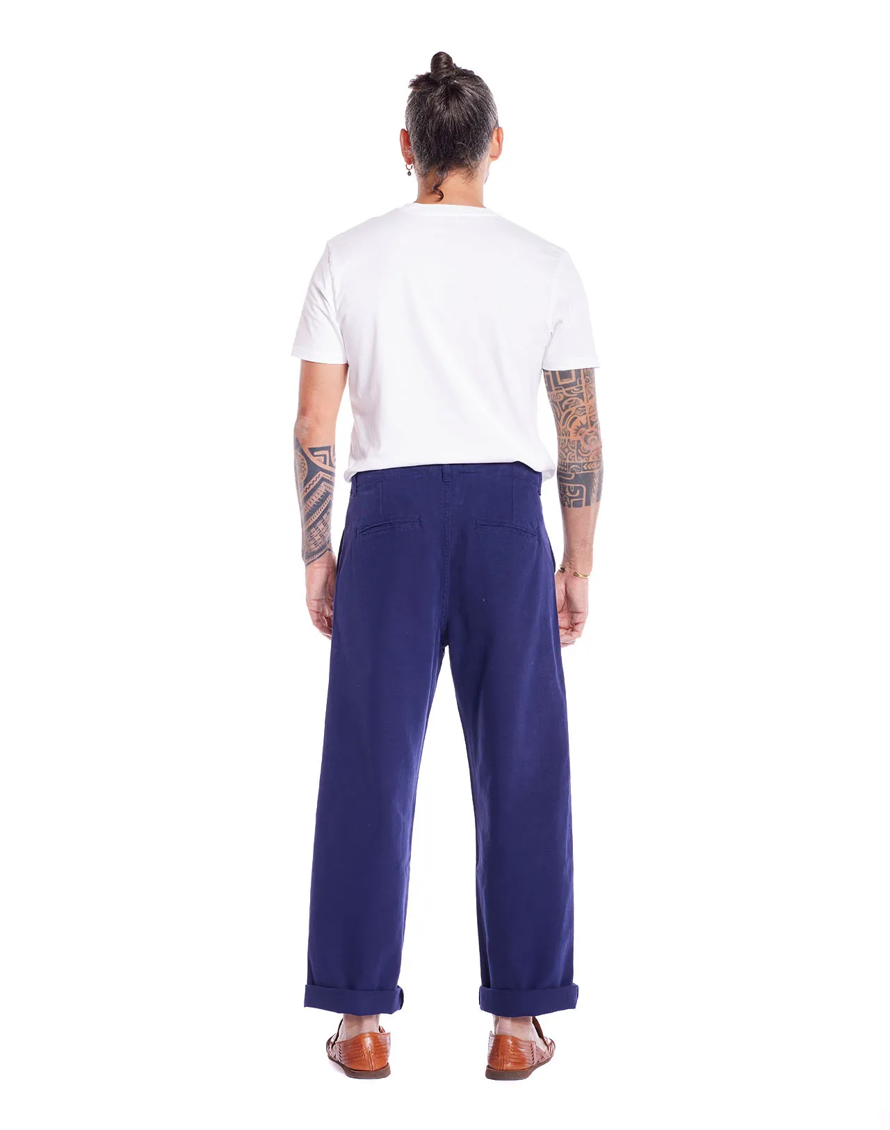 Pantalon Gamal Taille 36 US Couleurs Bleu Marine