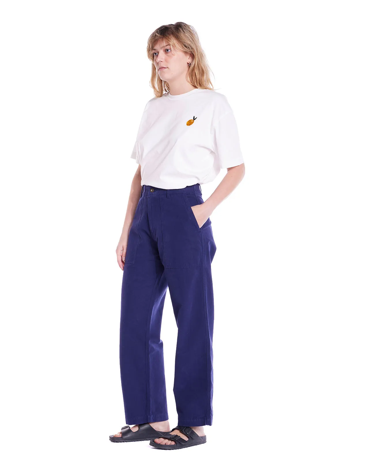 Pantalon Gamal Taille 36 US Couleurs Bleu Marine