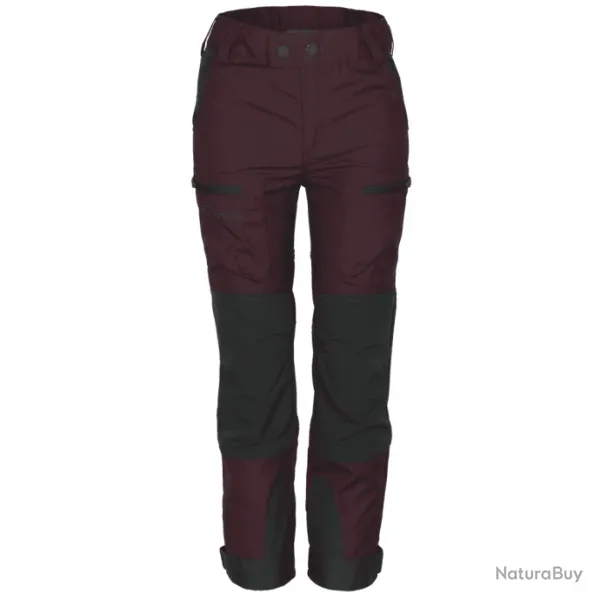 Pantalon pour Enfant Caribou TC-Lite Bordeaux/Gris Pinewood - 10A