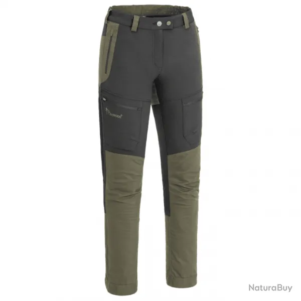 Pantalon Rando Vert Gris pour Femme Hybride Finnveden Pinewood