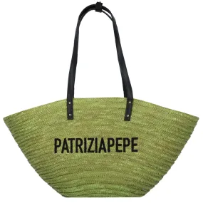 Patrizia Pepe Summer Straw Sac de shopper 40 cm