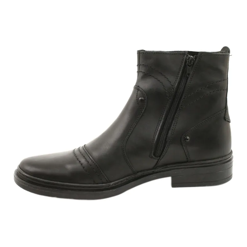 Polbut Bottines Chelsea hiver homme 252 noir le noir