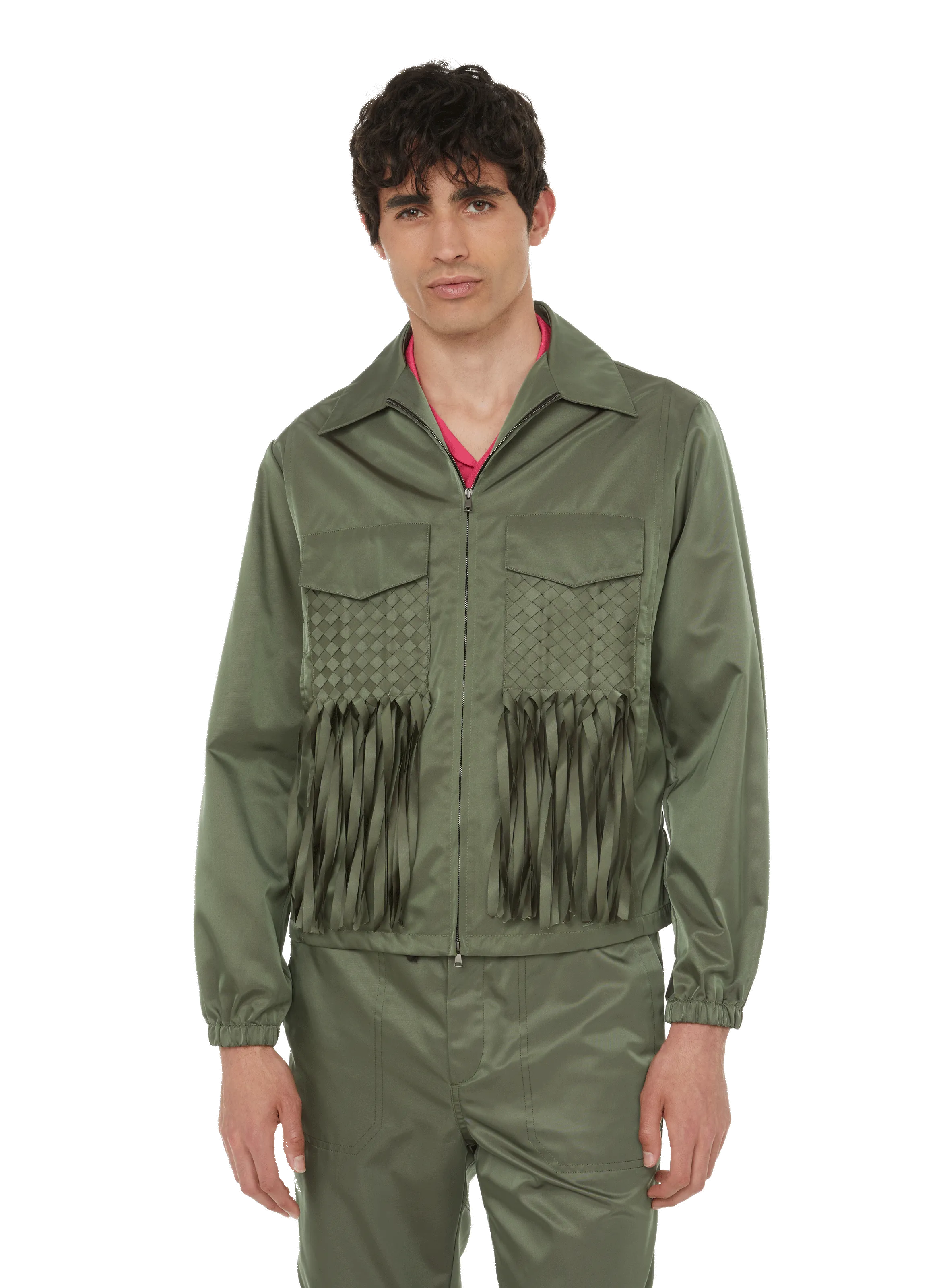 QASIMI  Veste Harrington  - Vert