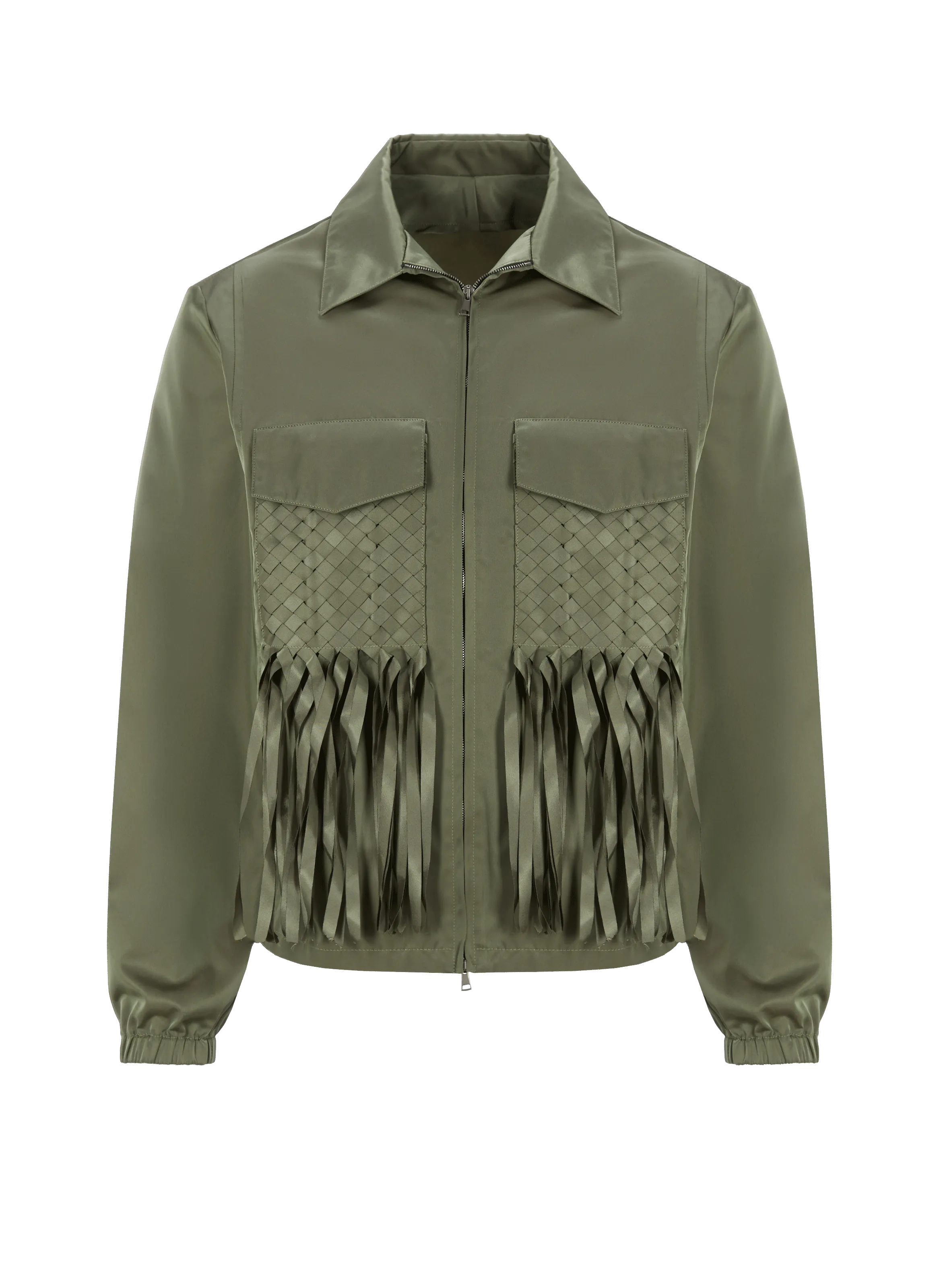 QASIMI  Veste Harrington  - Vert