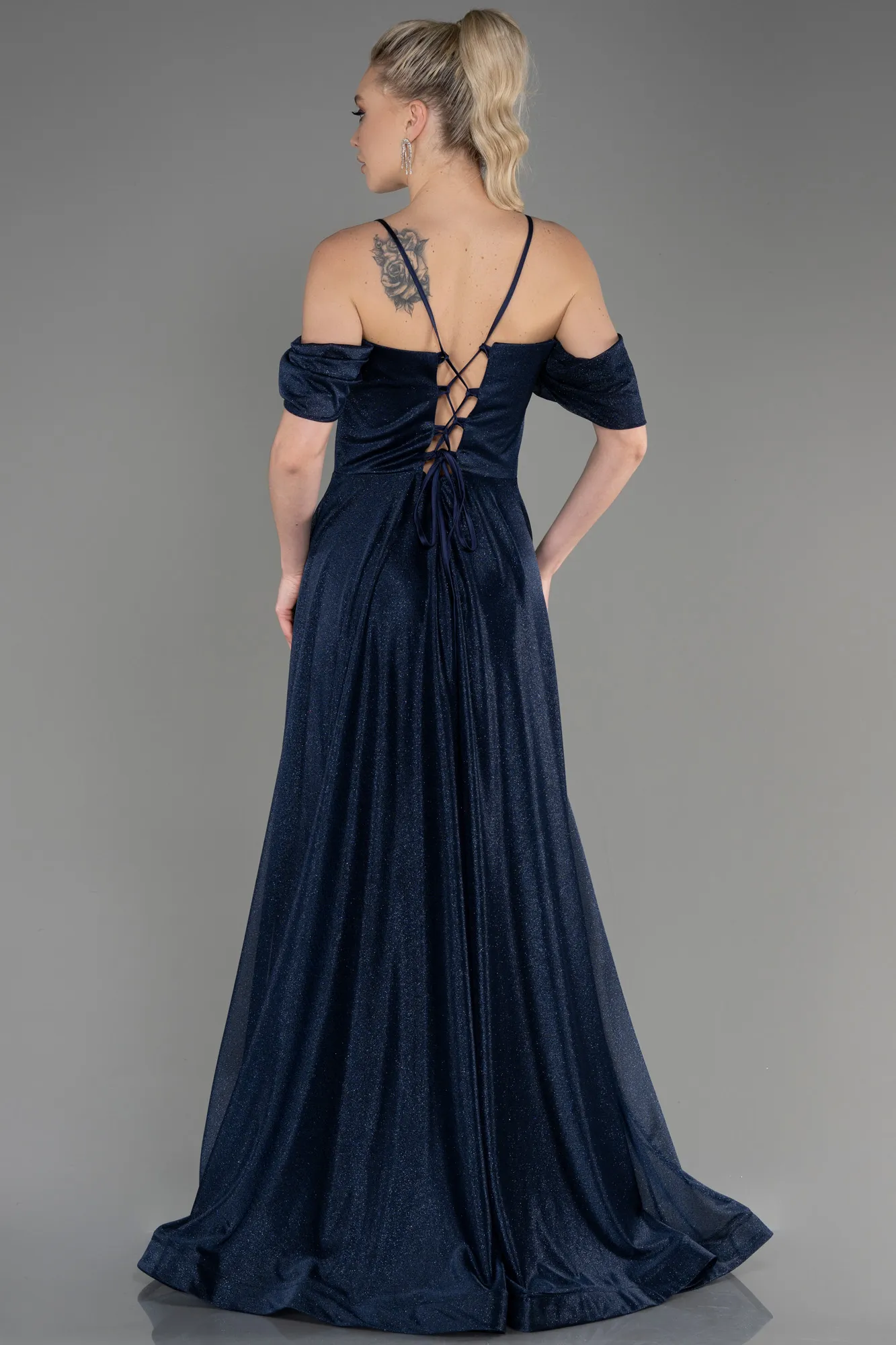 Robe de Soirée Longue Lavande ABU3767