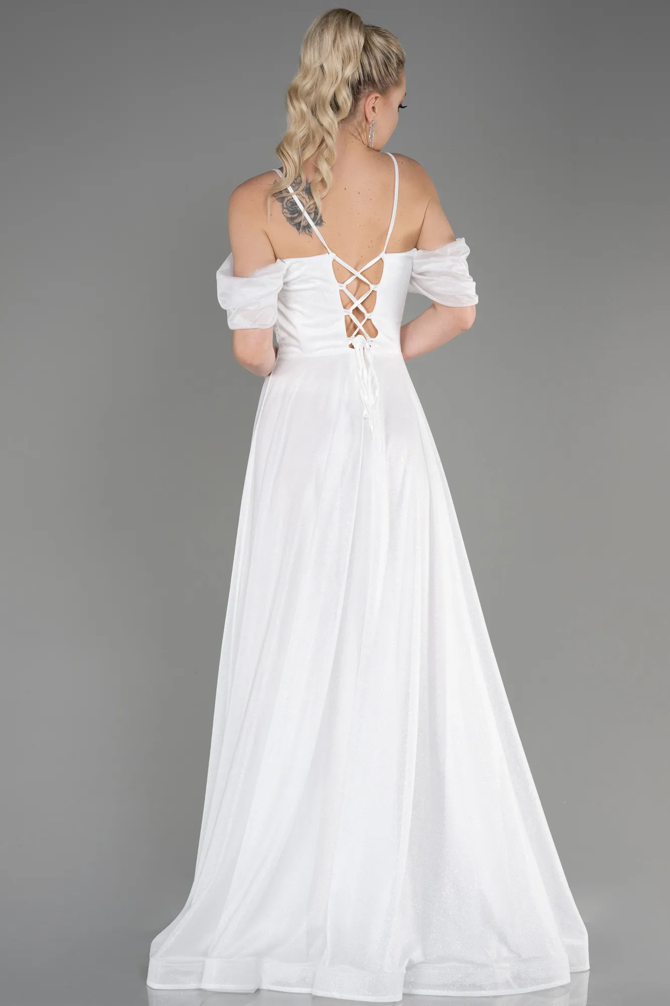 Robe de Soirée Longue Lavande ABU3767