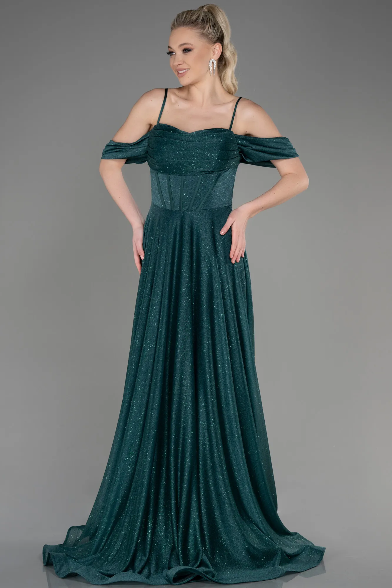 Robe de Soirée Longue Lavande ABU3767