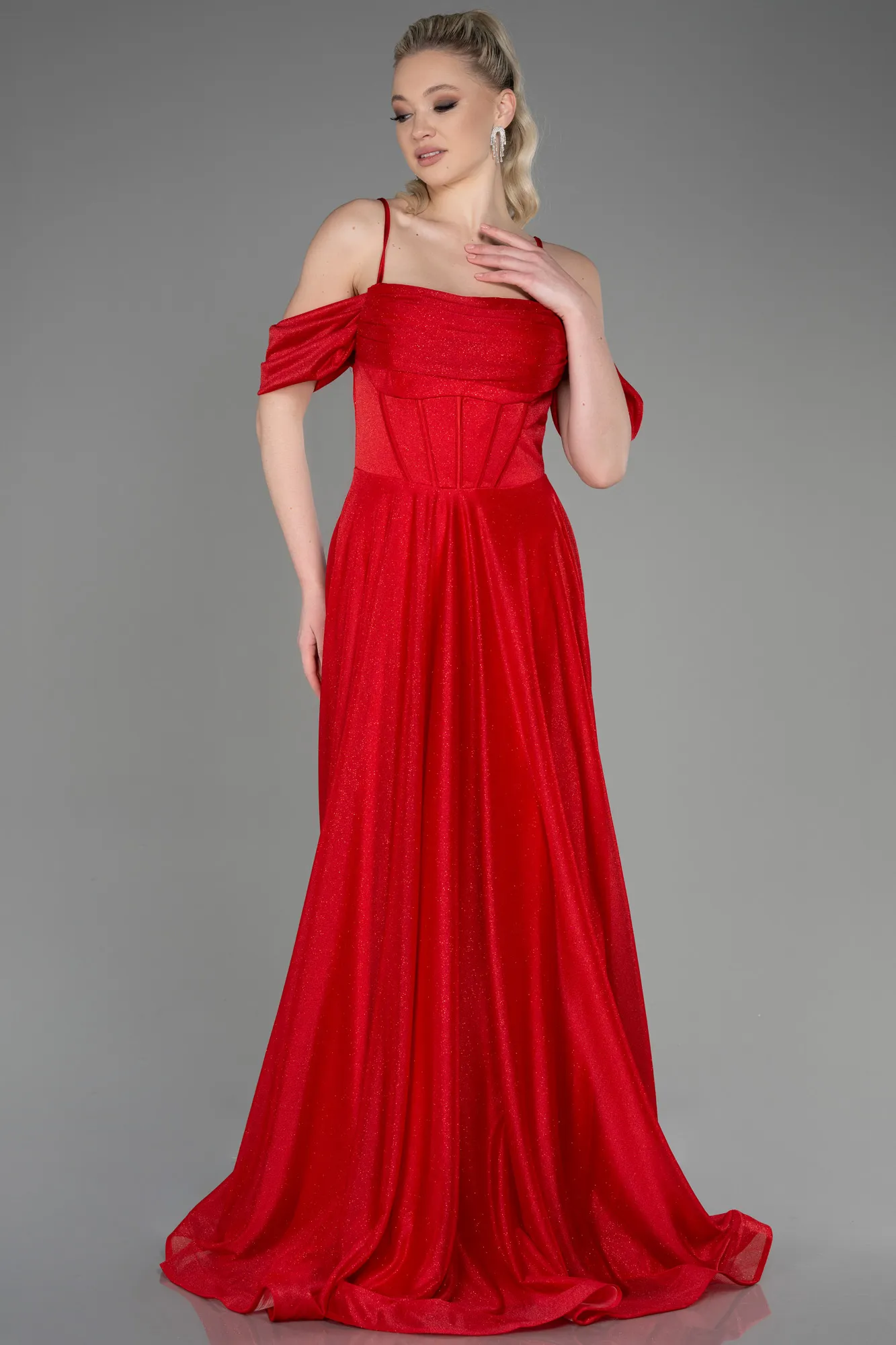 Robe de Soirée Longue Lavande ABU3767