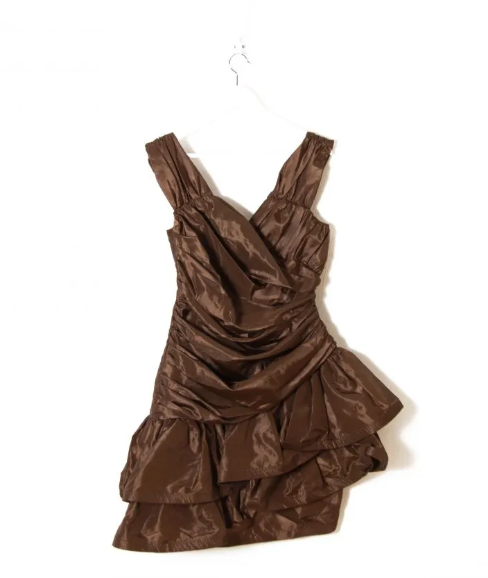 Robe de Soirée Marron