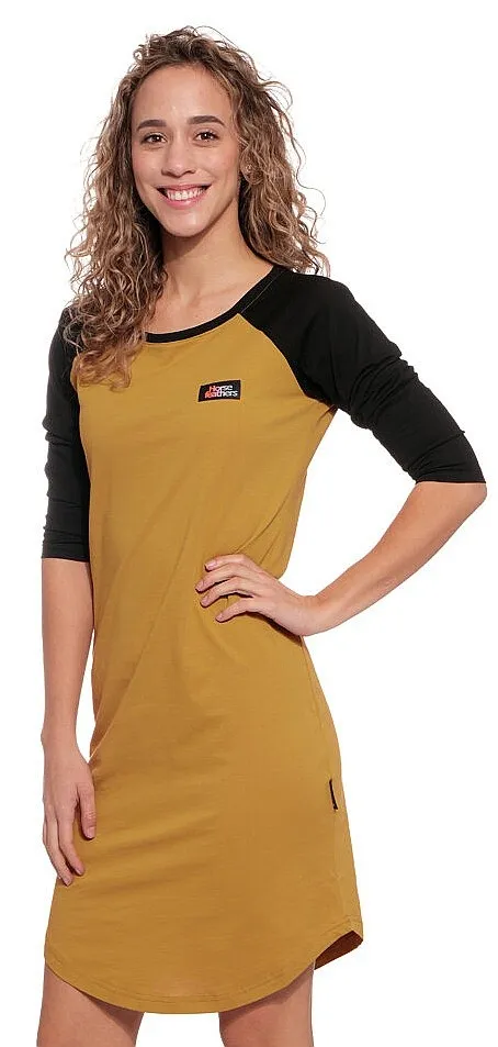 robe Horsefeathers Meena Raglan - Spruce Yellow - women´s