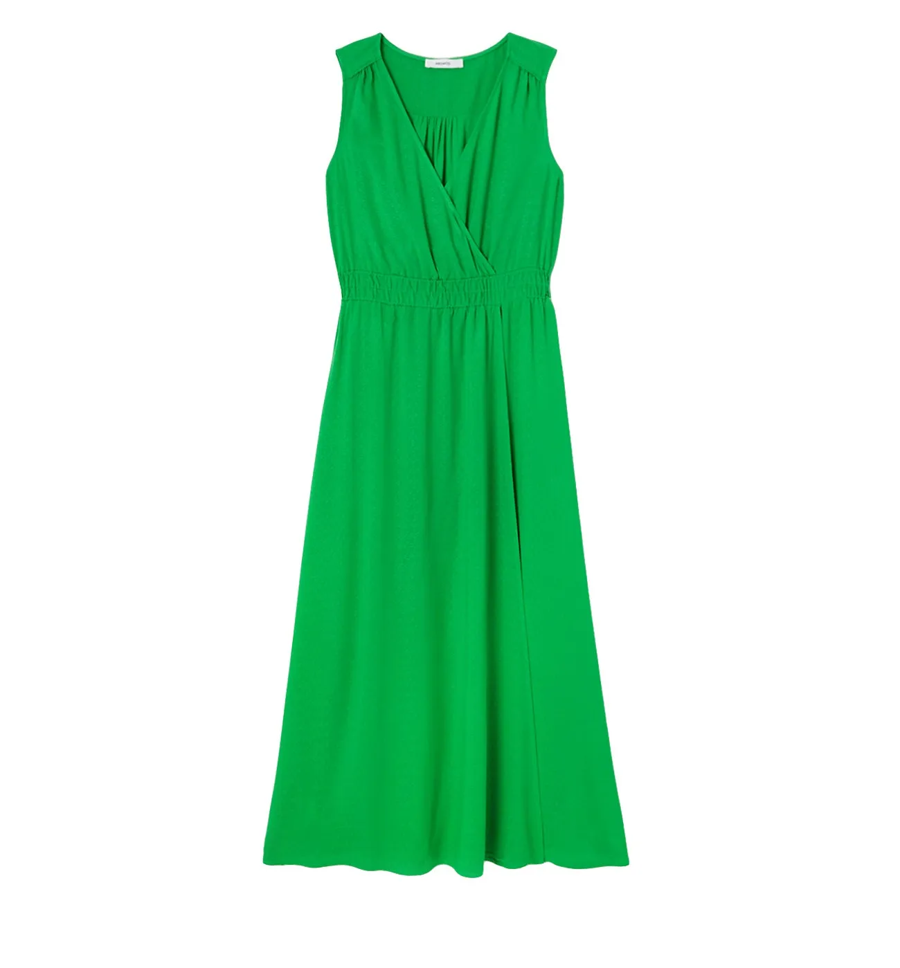 Robe longue unie Femme - Vert