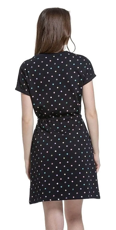 robe Meatfly Lotie - Dusty Color Dots - women´s