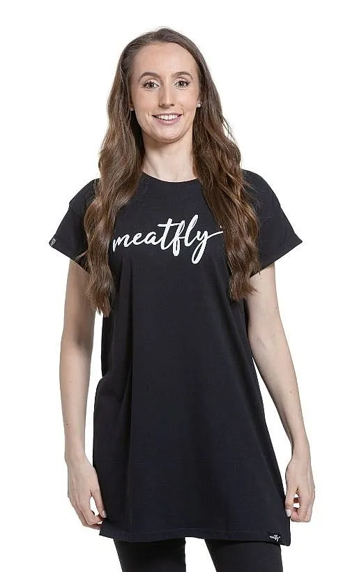 robe Meatfly Senna - Logo Black - women´s