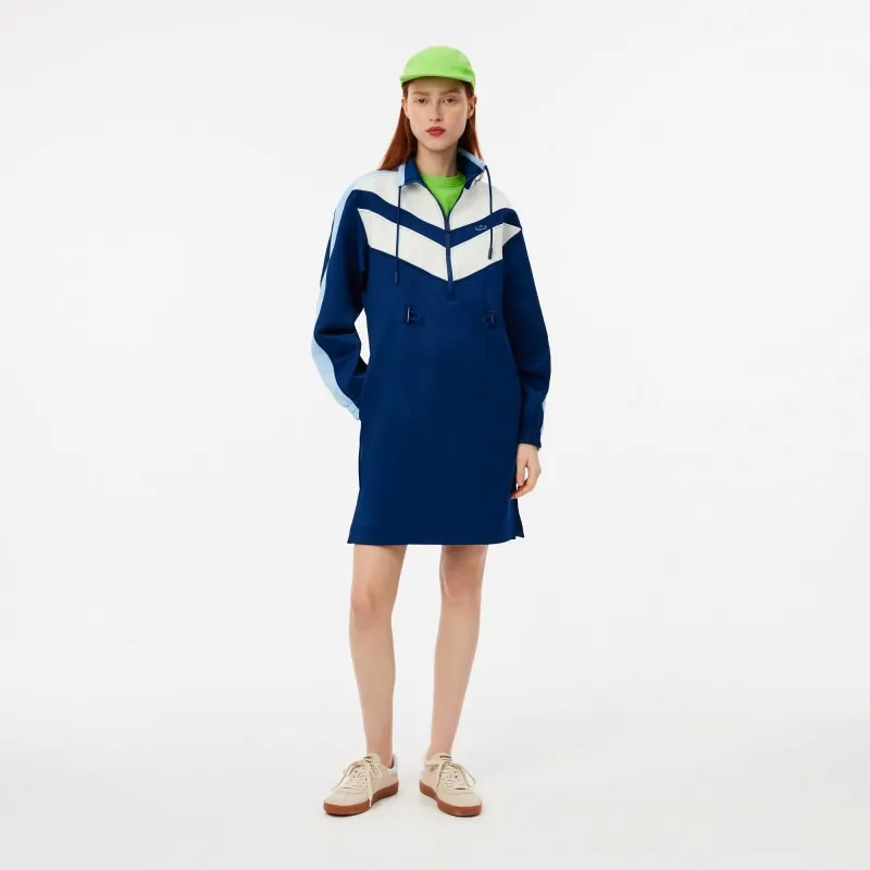 Robe sweatshirt en interlock color-block