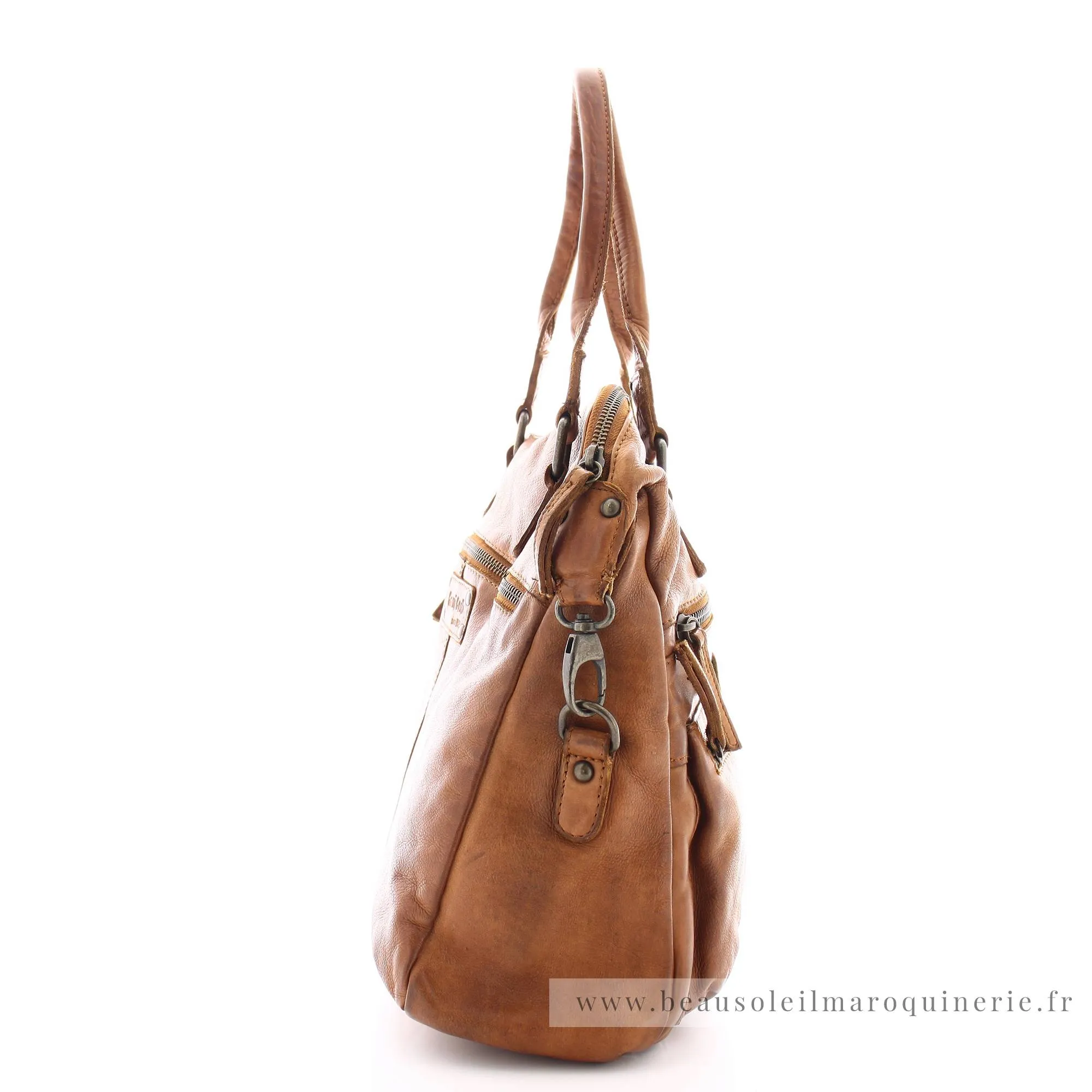 Sac Porté Epaule Gianni Conti Multipoche Cuir 4203397