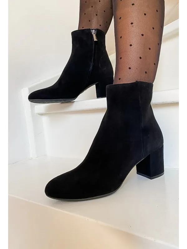 Semerdjian - Bottines AUDREY Camoscio Nero