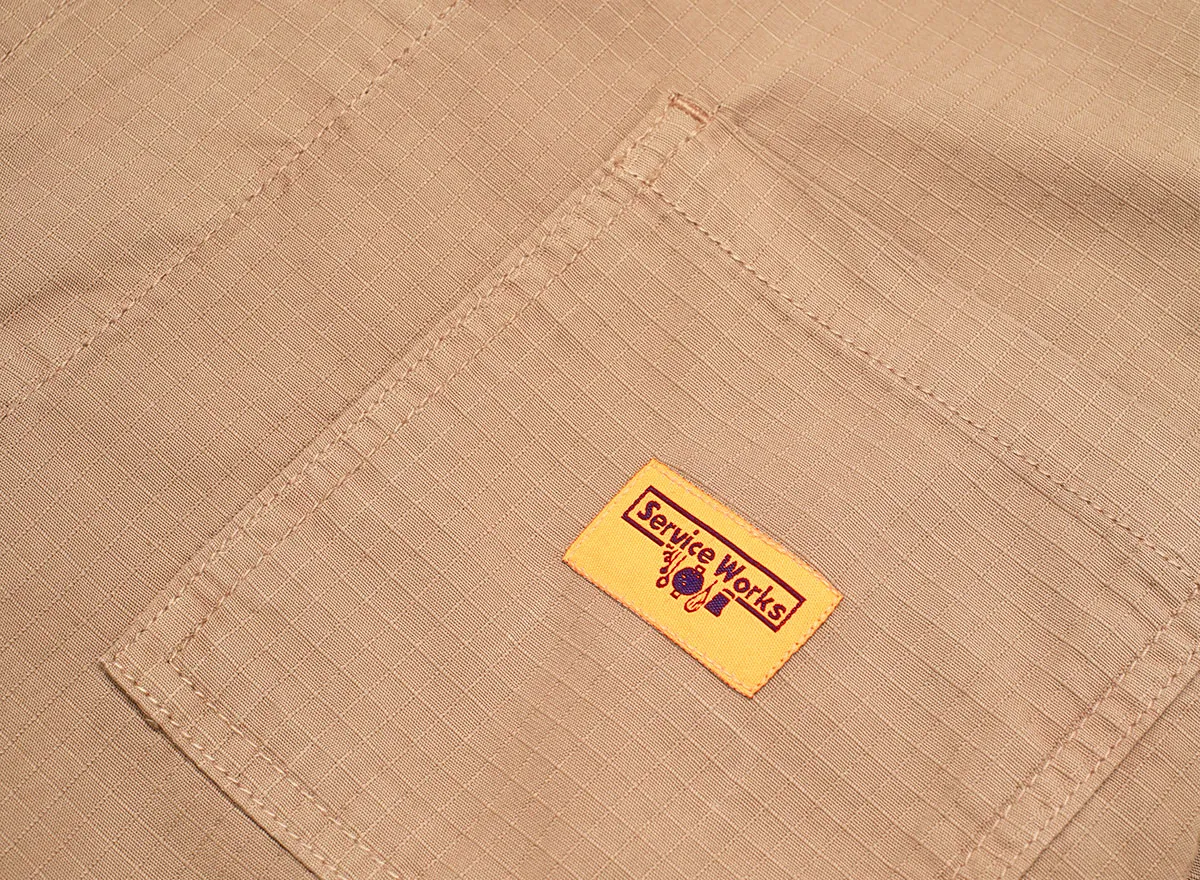 Service Works Ripstop Coverall Jacket Mink