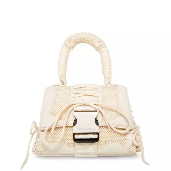 Steve Madden - Sac porté main à lacets Bdiego bone