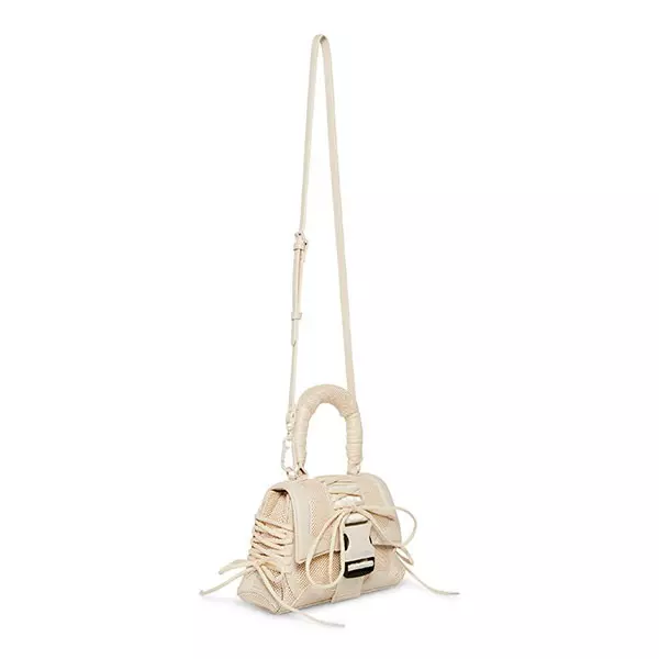 Steve Madden - Sac porté main à lacets Bdiego bone