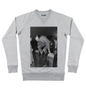 Sweat Chirac Métro - Sweatshirt Jacques Chirac RER | Grafitee