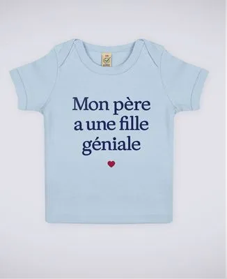 Sweatshirt enfant Mon père a une fille géniale