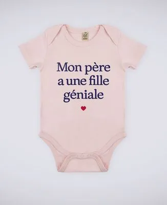 Sweatshirt enfant Mon père a une fille géniale