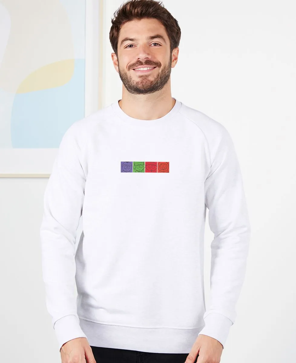 Sweatshirt homme Carrés de couleur (South Park)