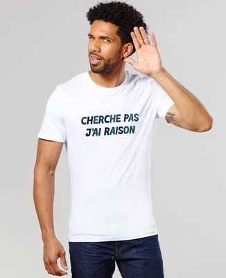 Sweatshirt homme Cherche pas j'ai raison