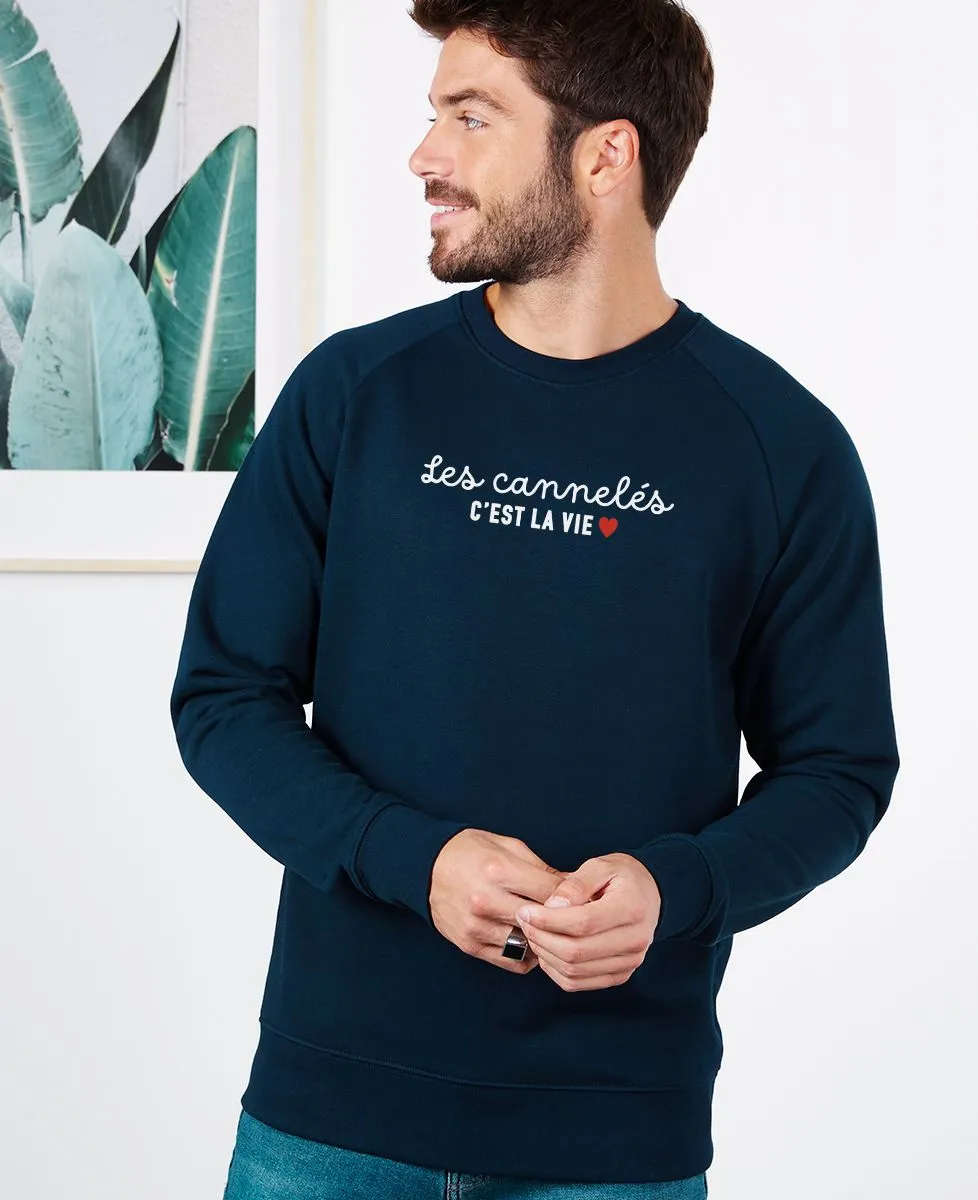 Sweatshirt homme C'est la vie personnalisé