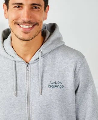 Sweatshirt homme C'est les copaings (brodé)