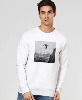 Sweatshirt homme Jusqu'ici tout va bien