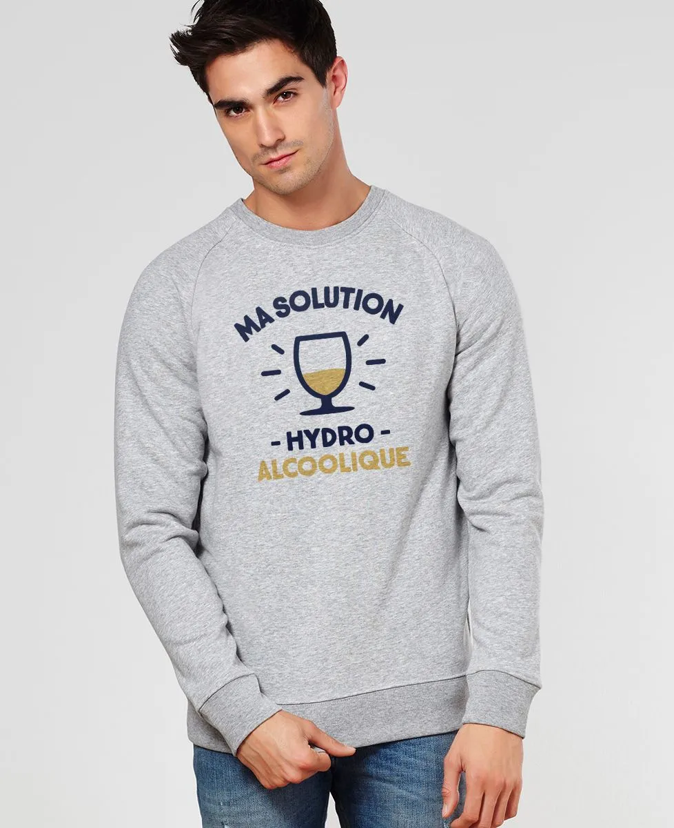 Sweatshirt homme Ma Solution Hydroalcoolique