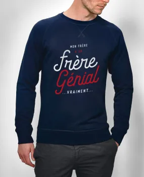 Sweatshirt homme Mon frère a un frère génial