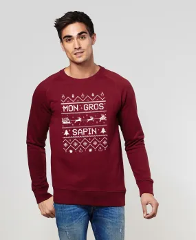 Sweatshirt homme Mon gros sapin