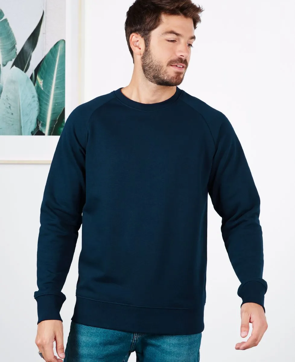 Sweatshirt homme Surf club palmier personnalisé base foncée