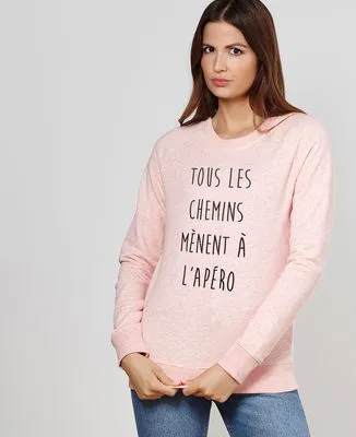 Sweatshirt homme Tous les chemins