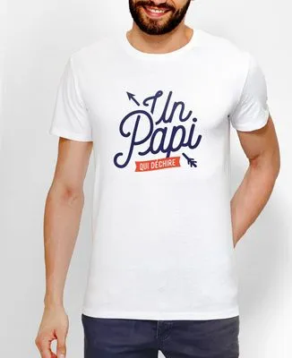 Sweatshirt homme Un papi qui déchire