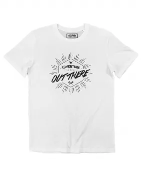 T-shirt Adventure Is Out There - Typographie | Grafitee