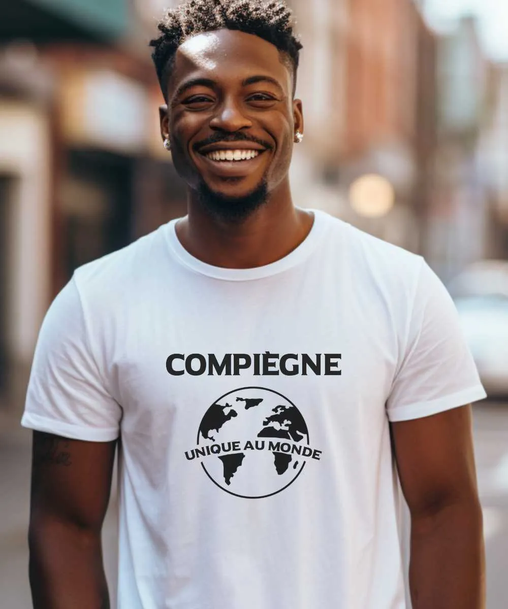 T-Shirt Compiègne unique au monde