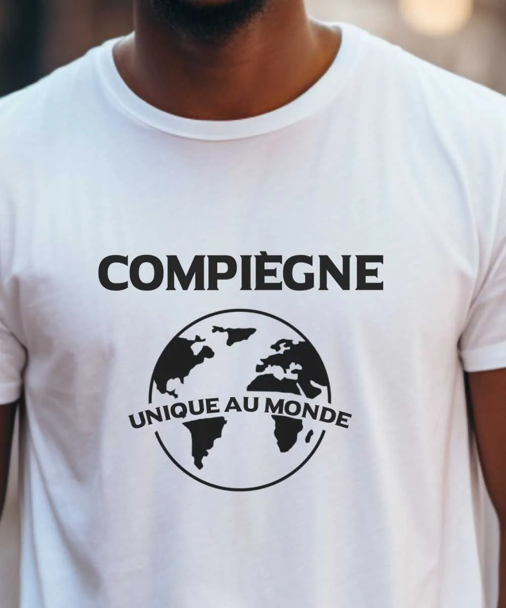 T-Shirt Compiègne unique au monde