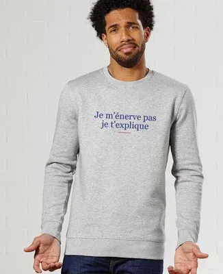 T-Shirt femme Je m'énerve pas je t'explique