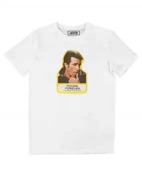 T-shirt Fonzie Forever  - Tee-shirt Original Fonzie Happy Days | Grafitee