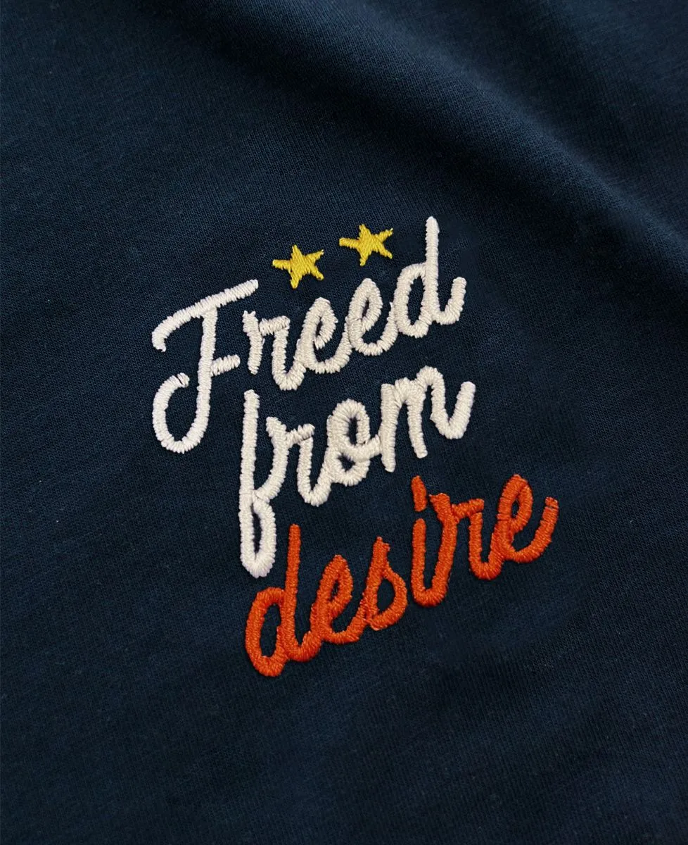 T-Shirt homme Freed from desire (brodé)