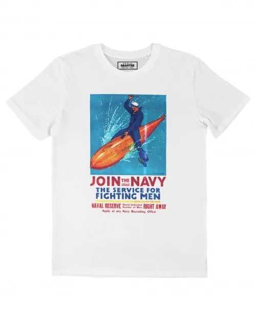 T-shirt Join the Navy homme - Propagande USA | Grafitee